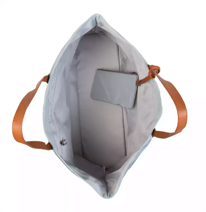 Childhome Family Bag Grau / Offwhite Wickeltasche Tasche Babytasche