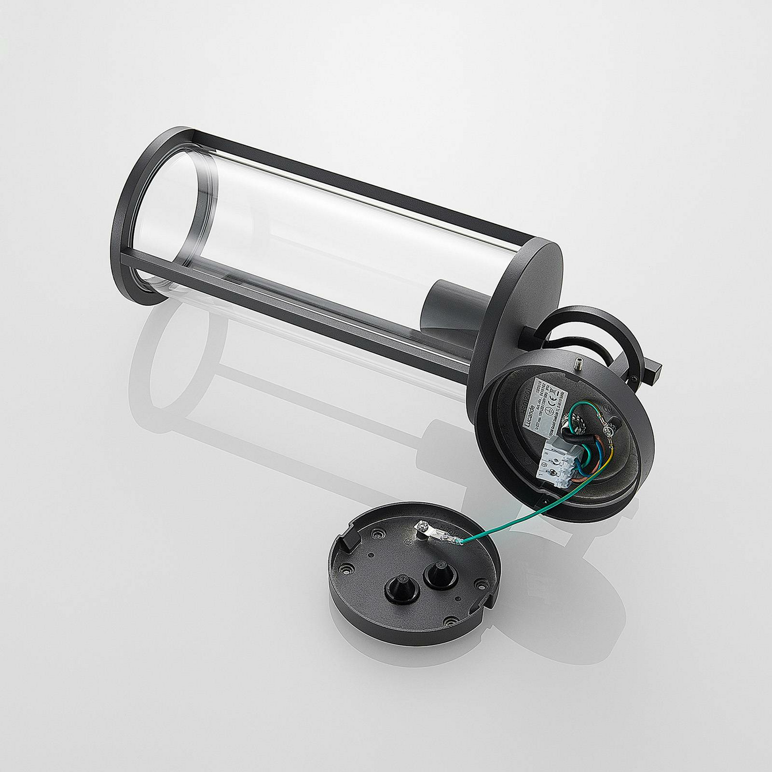 B-Ware Lucande Emmeline Außenwandleuchte Gartenleuchte Wandleuchte Laternenform Lampe