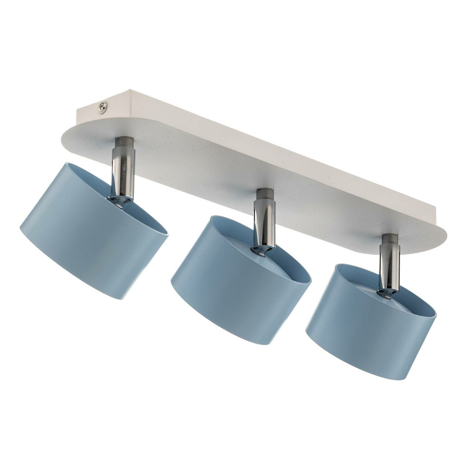 B-Ware Milagro Deckenstrahler Cloudy Deckenlampe Deckenleuchte Leuchte Dreiflammig Blau