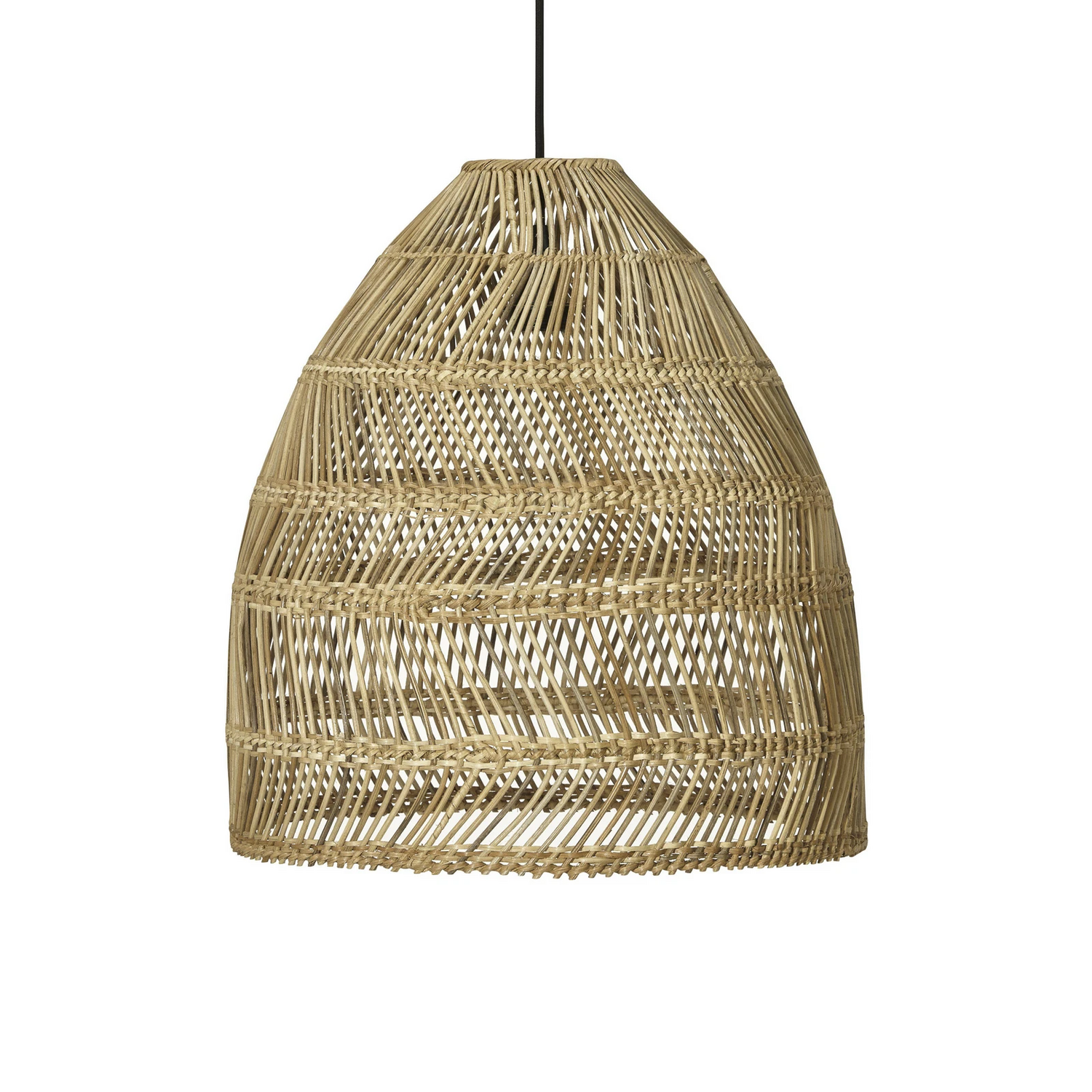 PR Home Maja suspension, plafonnier, lampe en rotin naturel Ø 45 cm IP44