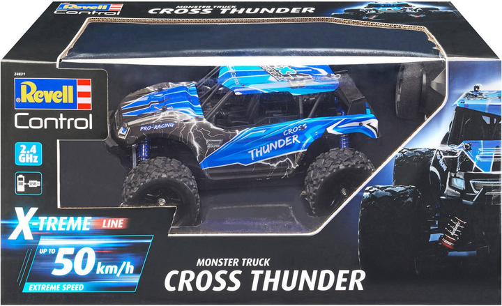 Revell Control 24831 X-Treme Cross Thunder RC Modellauto Elektro SIEHE TEXT/FOTO