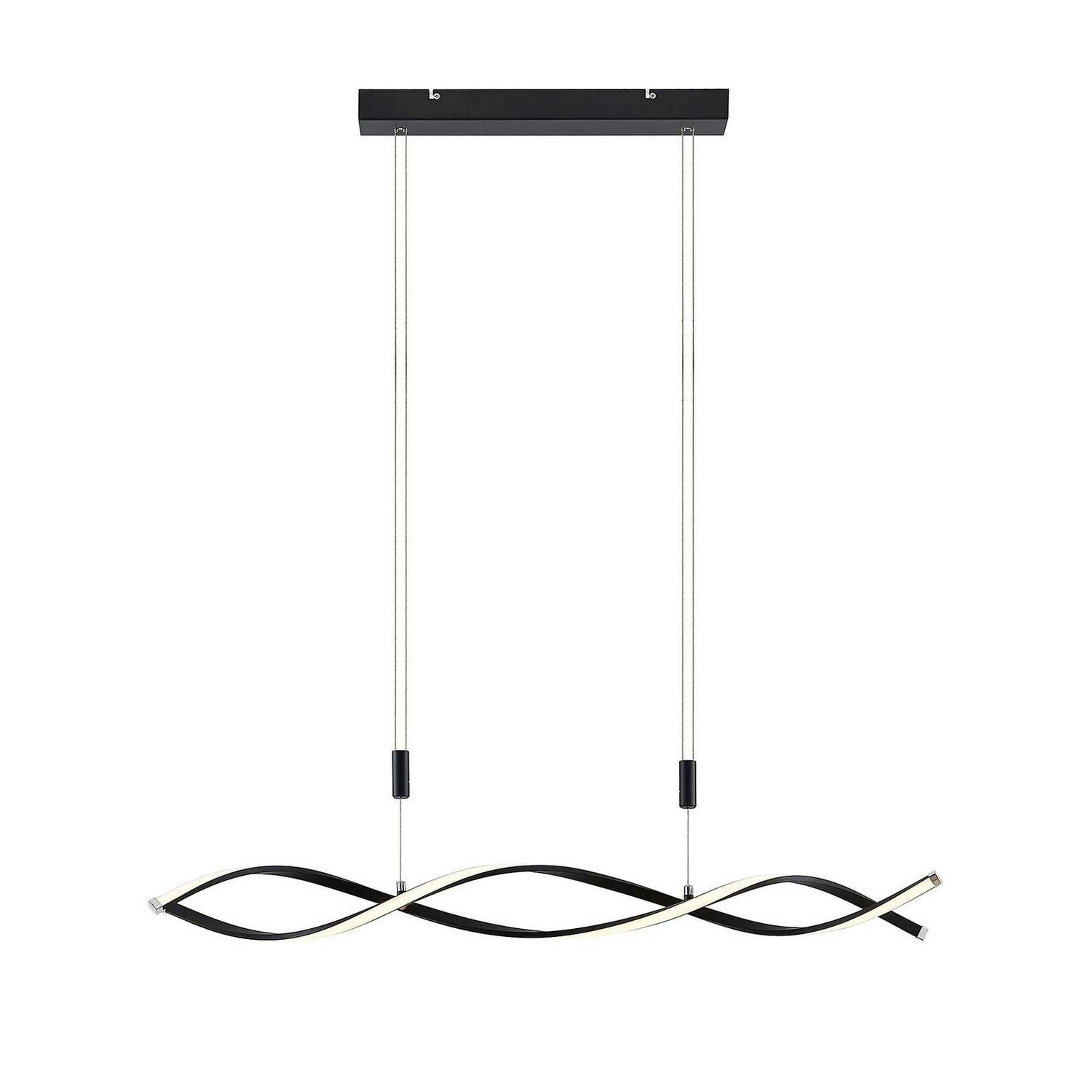 Lindby Welina Led Hängeleuchte Deckenlampe Pendelleuchte Lampe 24 W Schwarz M142 B-Ware - 4251096597257
