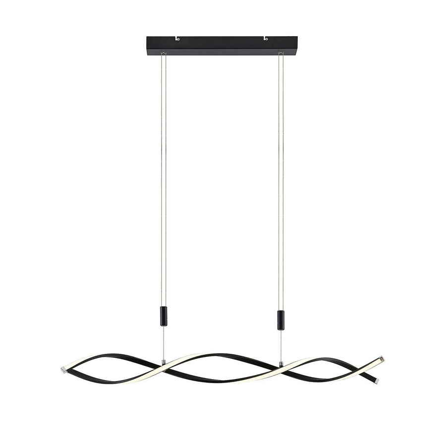 Lindby Welina Led Hängeleuchte Deckenlampe Pendelleuchte Lampe 24 W Schwarz M142 B-Ware - 4251096597257