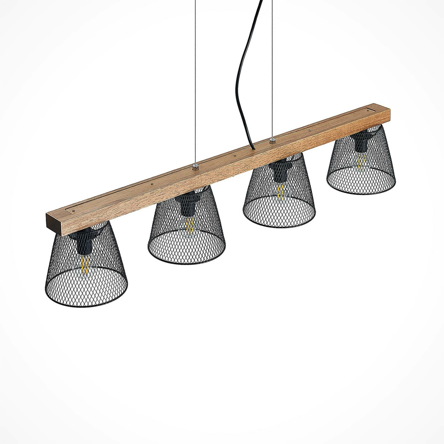 Lindby Gordiana Pendelleuchte Pendelleuchte Lampe Leuchte vierflammig Metall Hol