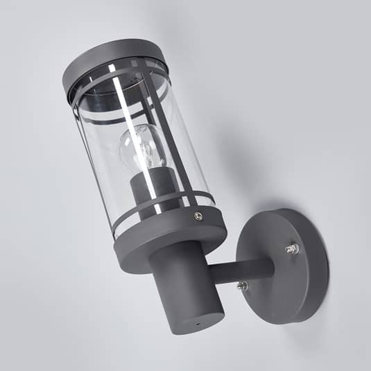 Lindby Außen Wandleuchte Außenwandleuchte Lampe Leuchte Djori In Dunkelgrau897 B-Ware