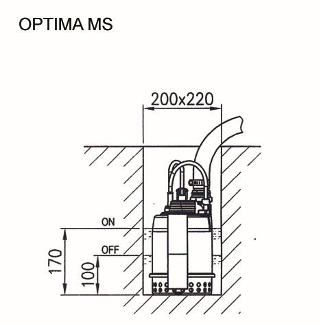 D-Ware Ebara Optima Ms Pumpe Wasserpumpe Tauchpumpe Schmutzwasser Defektware - 8052990493739
