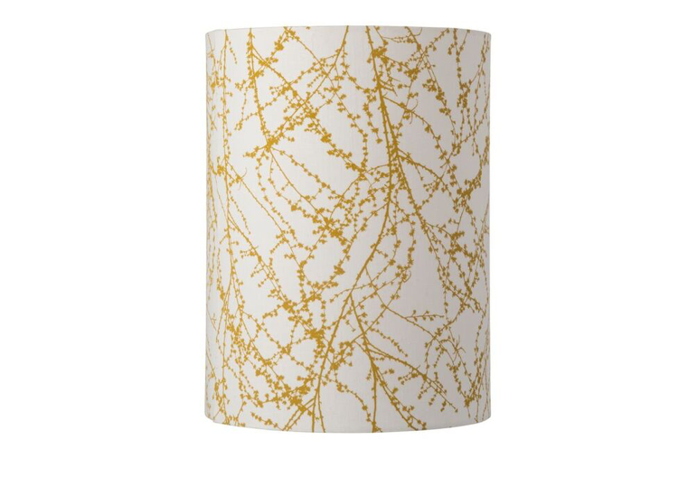 EBB and FLOW Lampenschirm Schirm Branches Leinen Stoff ochre 30 cm - 5711863108035
