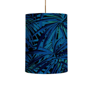 B-Ware Ebb Flow Pendelleuchte Hängelampe Leaves Silber Samt 40cm Siehe Text