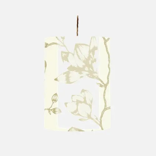 B-Ware Ebb Flow Lampenschirm Lamp Shade Lustica Oyster Raffia Stoff 40 Cm - 5711863112643