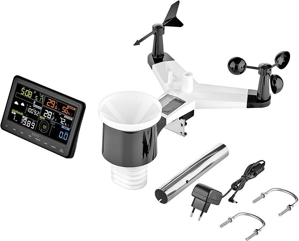 Eurochron Funk Wetterstation Efws 29 Wettermessstation Vorhersage App Wifi F365 B-Ware