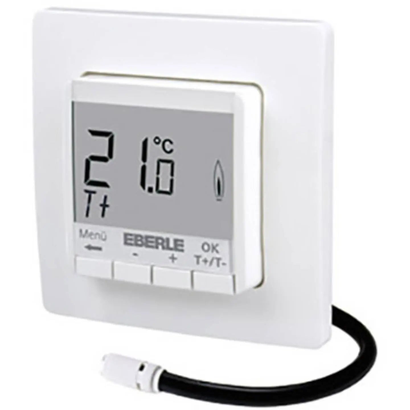 B-Ware Eberle Raumthermostat Temperaturregler Heizen Bodentemperatur Unterputz Weiss - 4017254156762