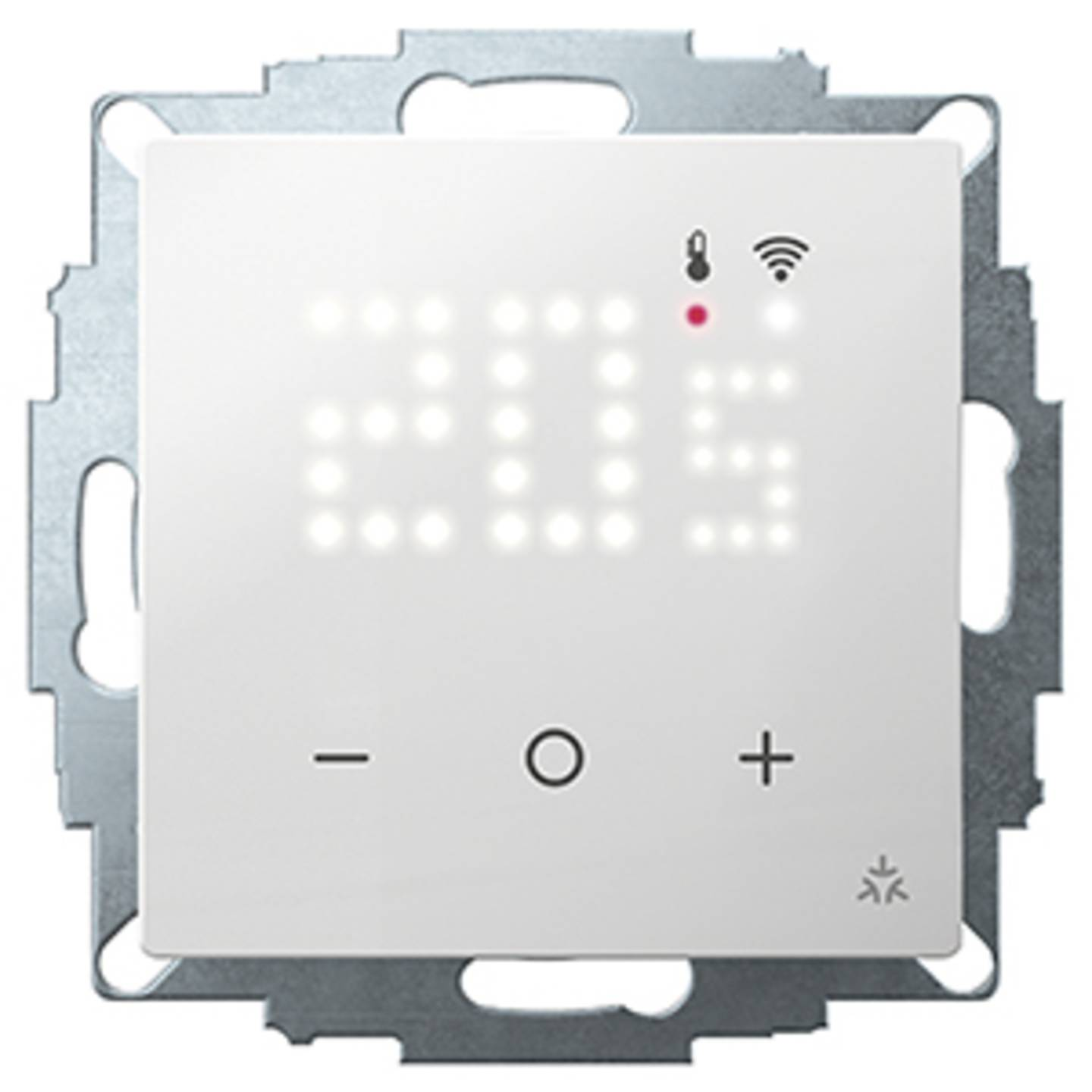 B-Ware Eberle Raumthermostat Unterputz Heizen/Kühlen 3800 U Ral9010 G 55 1 St
