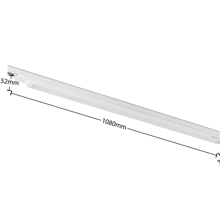 Arcchio Harlow LED-Leuchte Deckenlampe Deko-Deckenlampe weiß 109cm 4000K LED