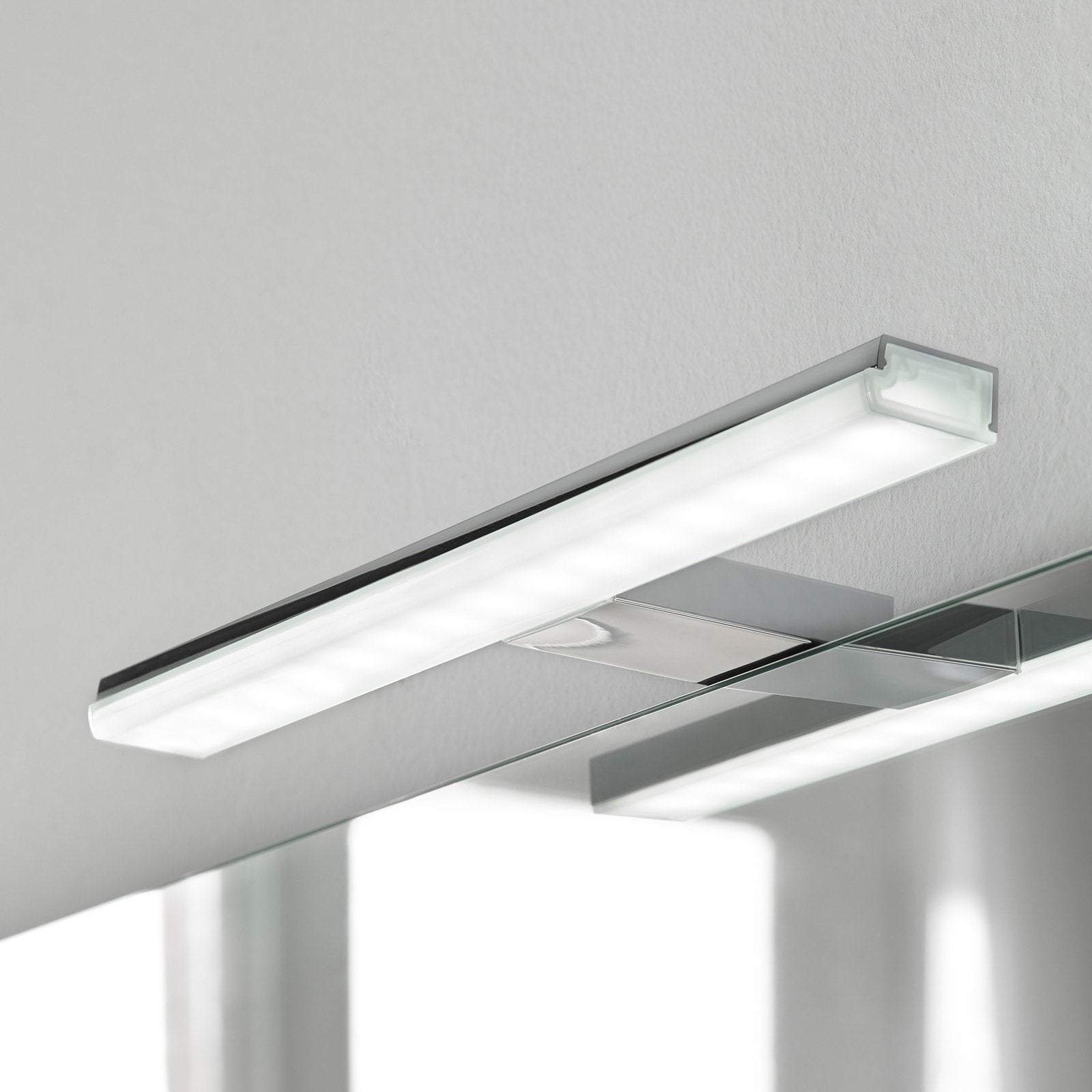 Ebir Spiegelleuchte Licht LED chrom Pandora Badezimmerleuchte 20,8 cm 2 STÜCK - 8435324902778