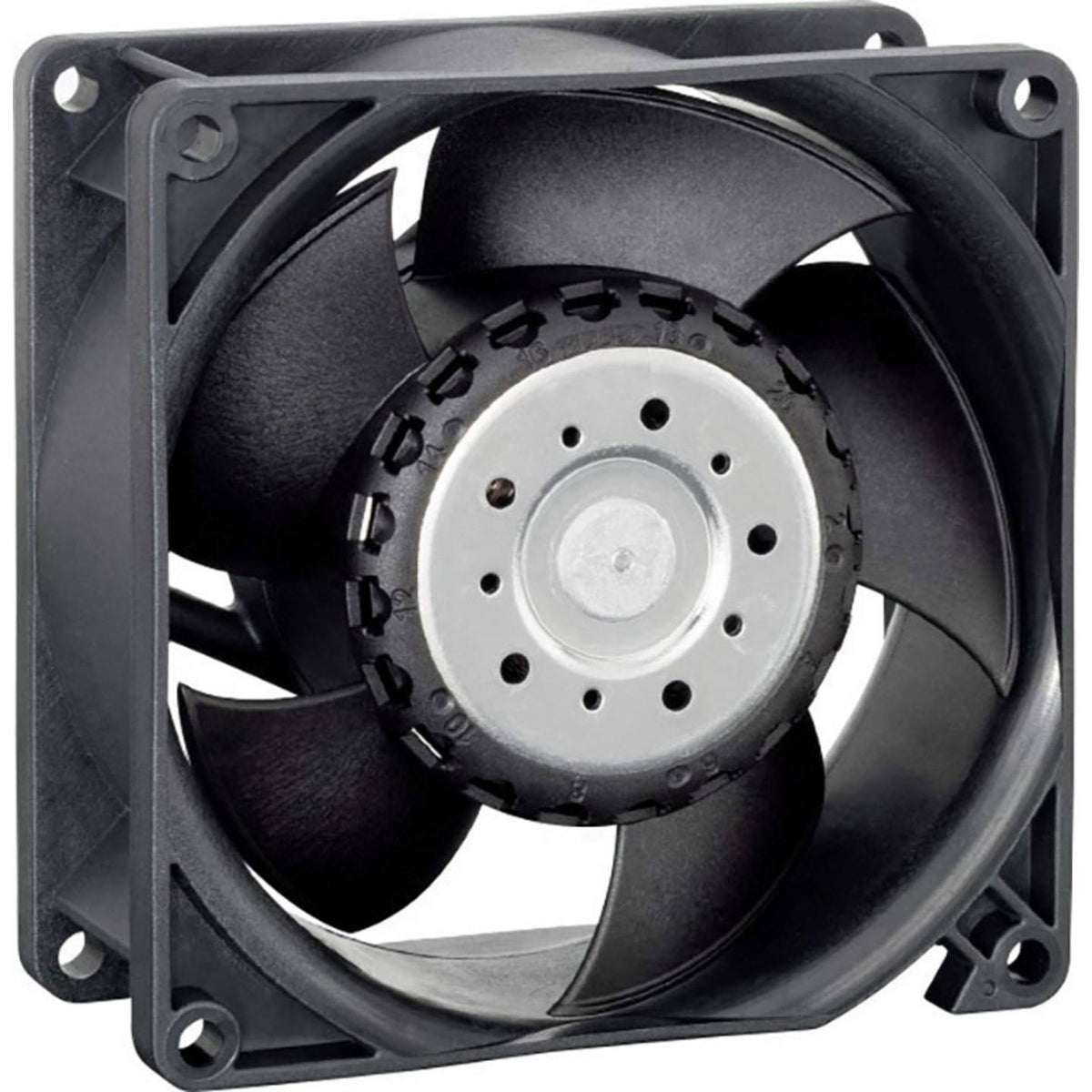 ebm papst Axiallüfter Ventilator DC Schwarz Kunststoff langlebiges Lager 8 STÜCK - 2050005920610