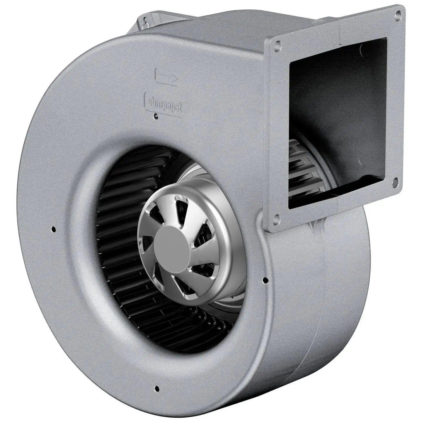 B-Ware Ebm Papst Radiallüfter Gebläse 230 V 335 M³/H Aluminium Druckguss Rechtsdrehend - 2050009141684