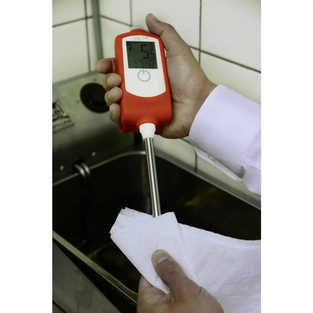 B-Ware Ebro Fom 330 1 Set Frittieröltester +50   +200 °C ölqualitäts Messgerät Tester