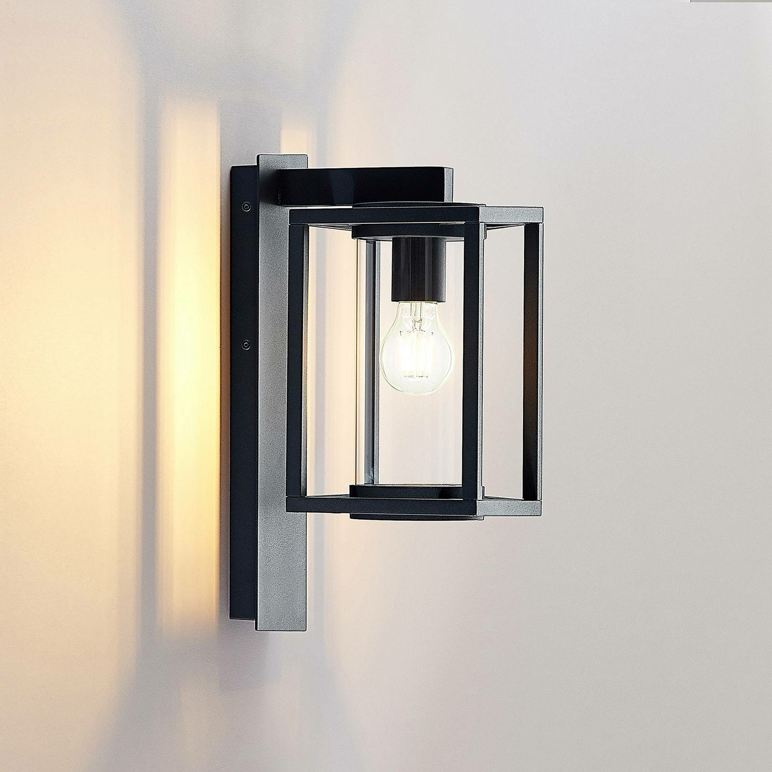 Lucande Ferda Außenwandleuchte Gartenleuchte Außenlampe Wandleuchte Lampe E27169 B-Ware