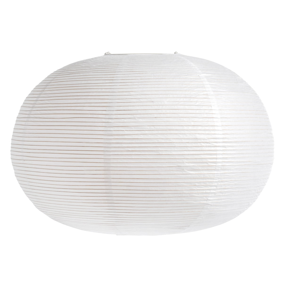 B-Ware Hay Paper Shade Lampenschirm Leuchtenschirm Leuchte H 48 X ø 70 Cm Ellipse Weiß