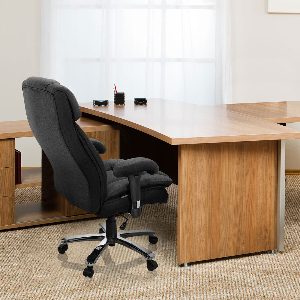 hjh OFFICE Schwerlaststuhl Bürostuhl Chefsessel XXL Stoff SIEHE TEXT/FOTO - 4064323017448