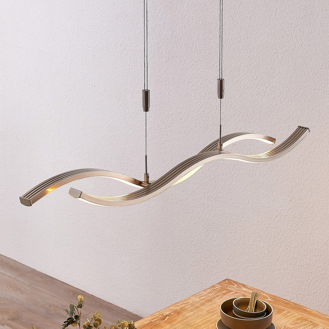 Lucande Mairia Led Hängeleuchte Deckenlampe Wohnzimmerleuchte Pendelleuchte 650 B-Ware - 4251096572056