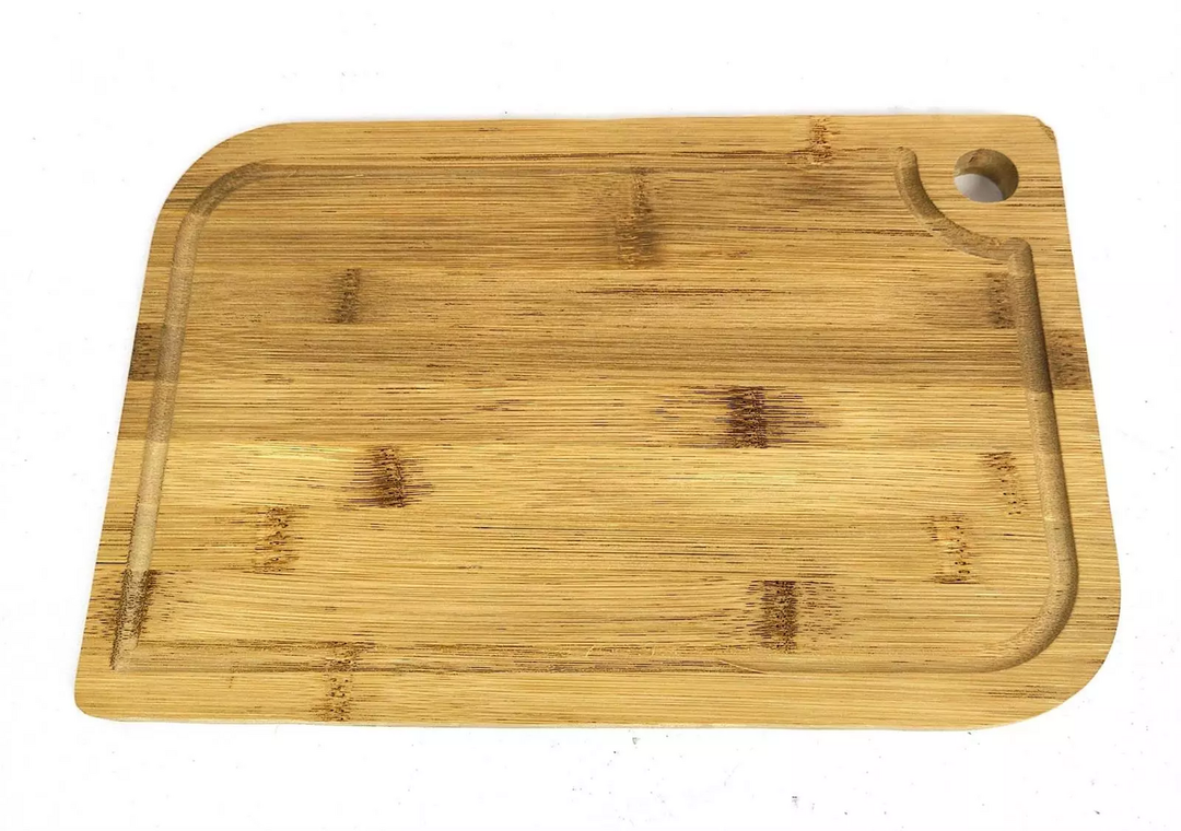 Bambuswald Küchenbrett Schneidebrett 28 x 18cm ökologisches Holz 2 STÜCK