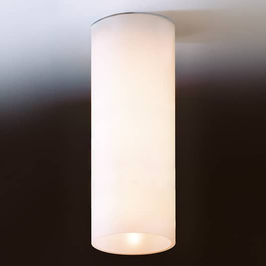 Top Light Schlichte Deckenleuchte DELA Deckenlampe Deckenlicht Lampe weißes Glas