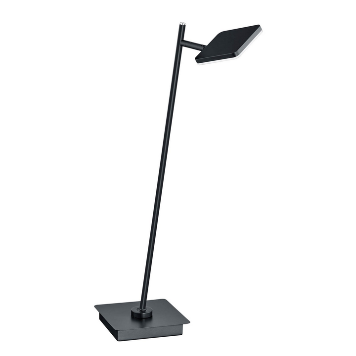 Hell Led Tischleuchte Tim Schreibtischlampe Bürotischleuchte Bürolicht Schwarz B-Ware