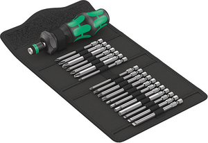 B-Ware Wera Kompakt Turbo 1 05057482001 Bit Set 18teilig 1/4" Bithalter Schraubendreher