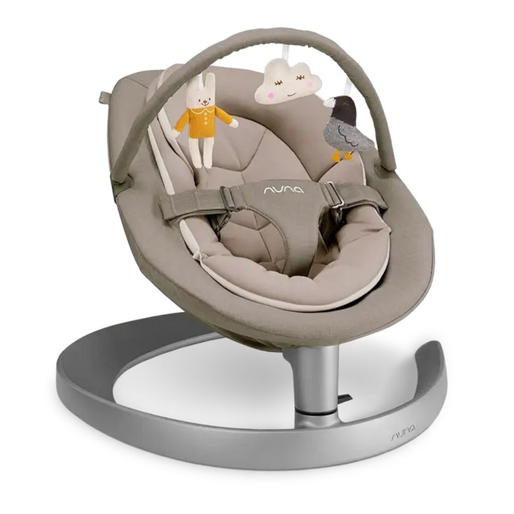 Nuna Swing Leaf Grow Kekse Babywippe Baby Wippe Schaukel Babyschaukel Beige B-Ware