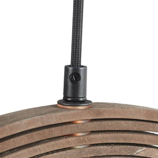 Trio Lighting Hängeleuchte Boolan Deckenlampe Pendelleuchte Lampe E27 Bambus B-Ware