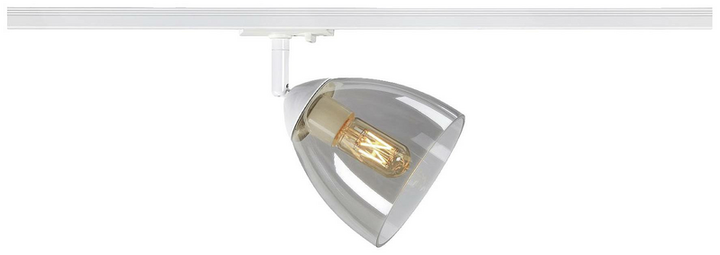 SLV PARA CONE GL Hochvolt-Schienensystem-Leuchte Deckenlampe GU10 Transparent