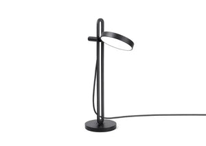 B-Ware Echo Tischlampe Leuchte Schwarz Stahl Aluminium Simon Busse 16 2 X 10 X 34 2 Cm