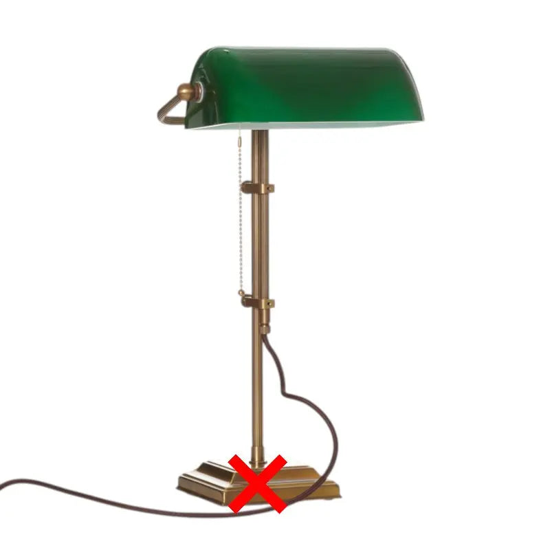 B-Ware Berliner Messinglampen Bankerlampe Tulsi Schreibtischlampe E27 Siehe Text/Foto - 4043783401707