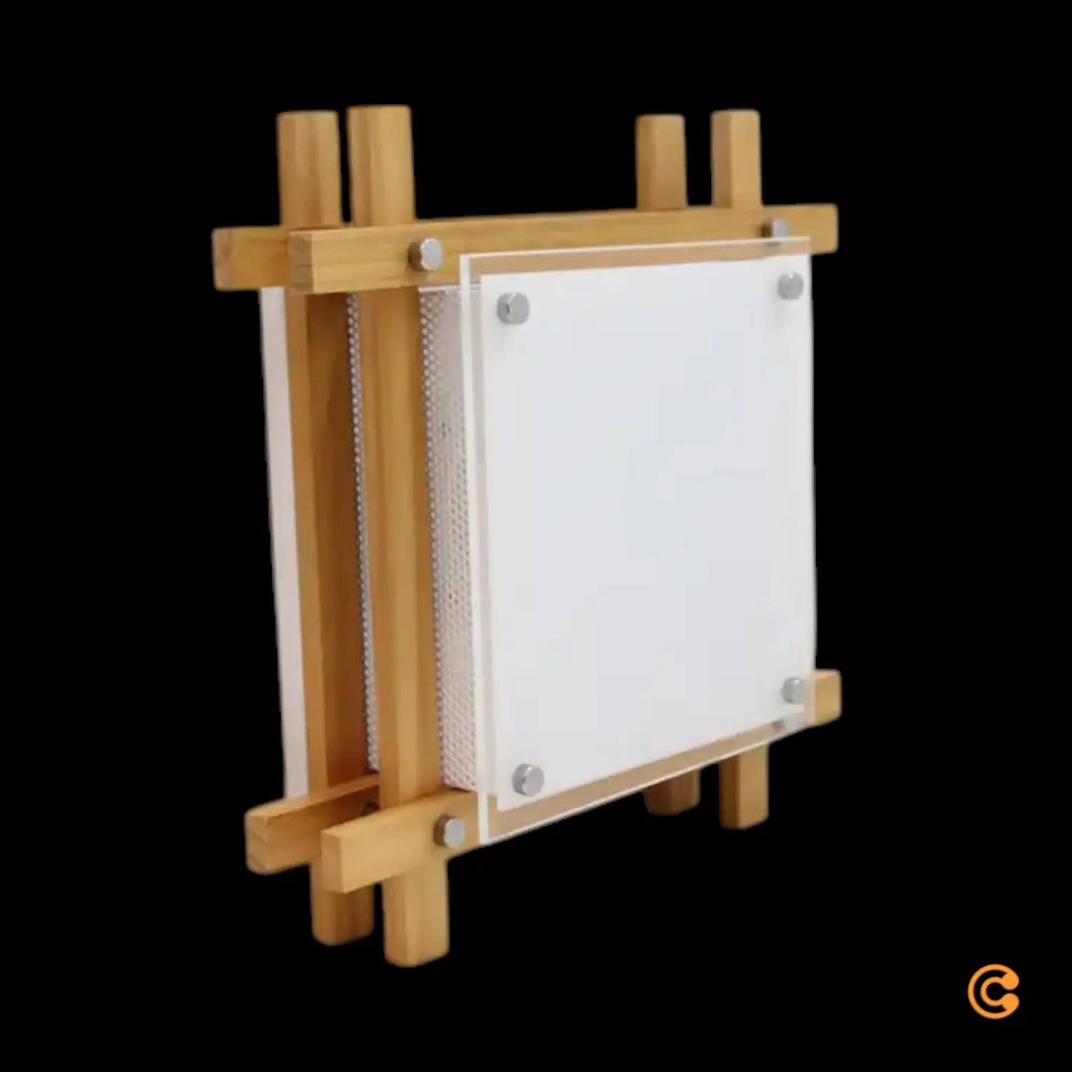 B-Ware Lindby Deckenleuchte Wandleuchte Led Holz Dimmbar Beleuchtung Naturholz Weiss - 4251096543292
