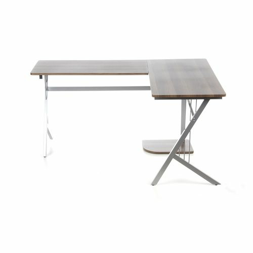 Hjh Office Eckschreibtisch Schreibtisch Computertisch Pollux Walnuss B-Ware - 4260182541142