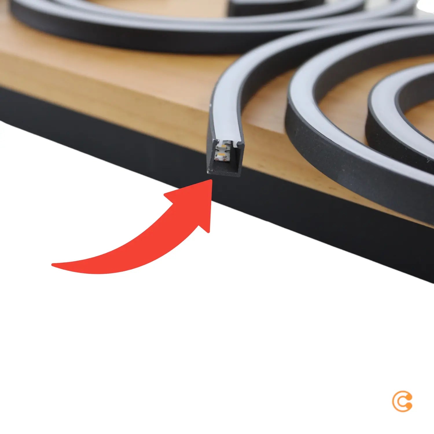 B-Ware Eco Light Led Deckenleuchte Rifia Braun Länge 115 Cm 4 Flg Holz Siehe Text/Foto - 4250294320032