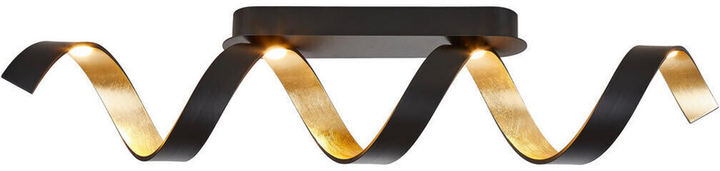 Eco Light Led Deckenleuchte Helix Deckenlampe Dimmbare Lampe Schwarz/Gold B-Ware - 8031440362320