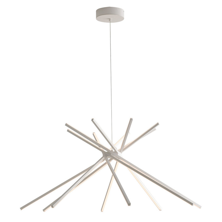 Eco Light Led Hängeleuchte Pendelleuchte Shanghai Led Lampe Weiß 8 Flammig 4000 K B-Ware - 8031440361286