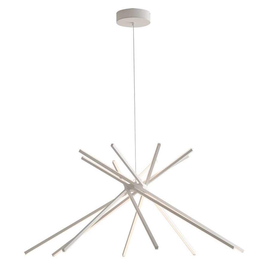 Eco Light Led Hängeleuchte Pendelleuchte Shanghai Led Lampe Weiß 8 Flammig 4000 K B-Ware - 8031440361286