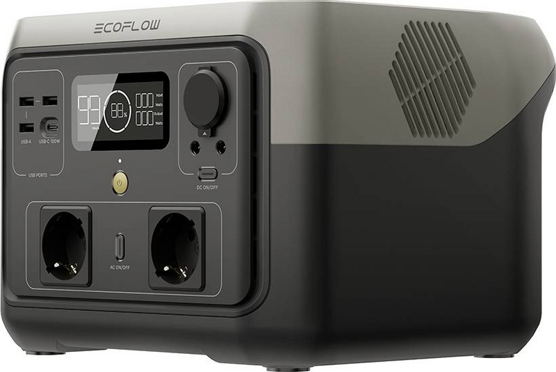 B-Ware Ecoflow River 2 Max Powerstation 512 Li Fe Po 4 Schwarz Mit Laderegler - 4895251600781