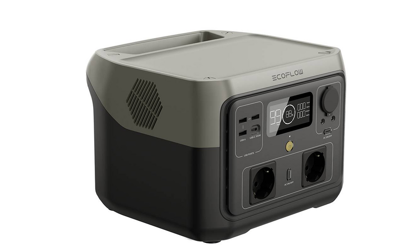 B-Ware Ecoflow River 2 Max Powerstation 512 Li Fe Po 4 Schwarz Mit Laderegler - 4895251600781