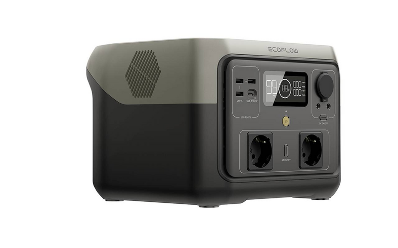 B-Ware Ecoflow River 2 Max Powerstation 512 Li Fe Po 4 Schwarz Mit Laderegler - 4895251600781