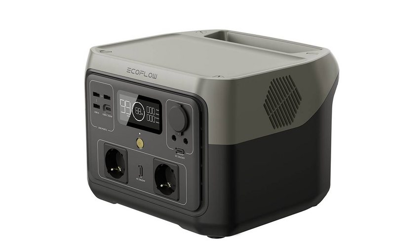 B-Ware Ecoflow River 2 Max Powerstation 512 Li Fe Po 4 Schwarz Mit Laderegler - 4895251600781