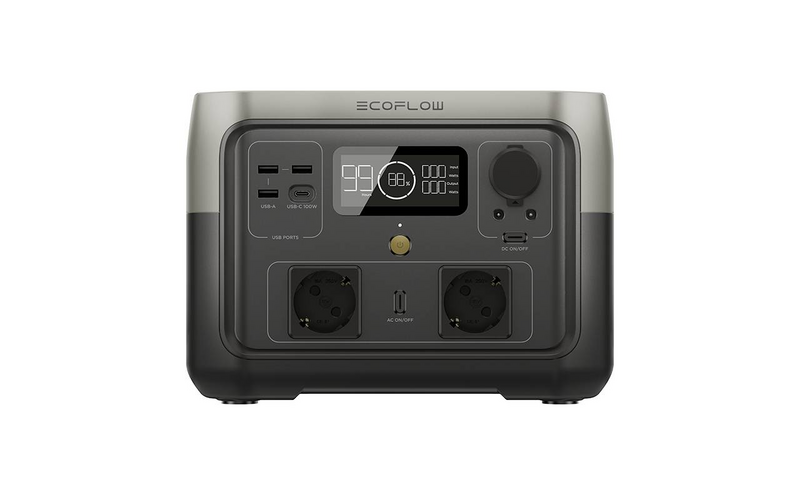 B-Ware Ecoflow River 2 Max Powerstation 512 Li Fe Po 4 Schwarz Mit Laderegler - 4895251600781