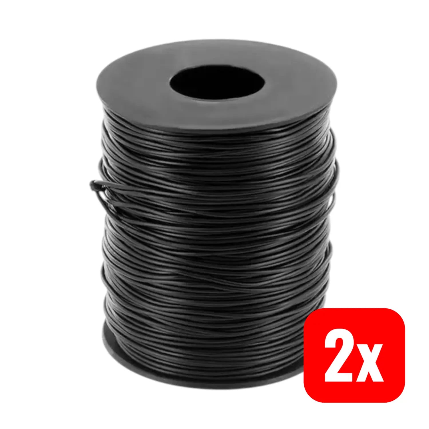 B-Ware Econ Connect Schaltlitze Kupferlitze Kabel Schwarz 1x 0,14mm² Spule 100m 2 Stück - 4039289076143