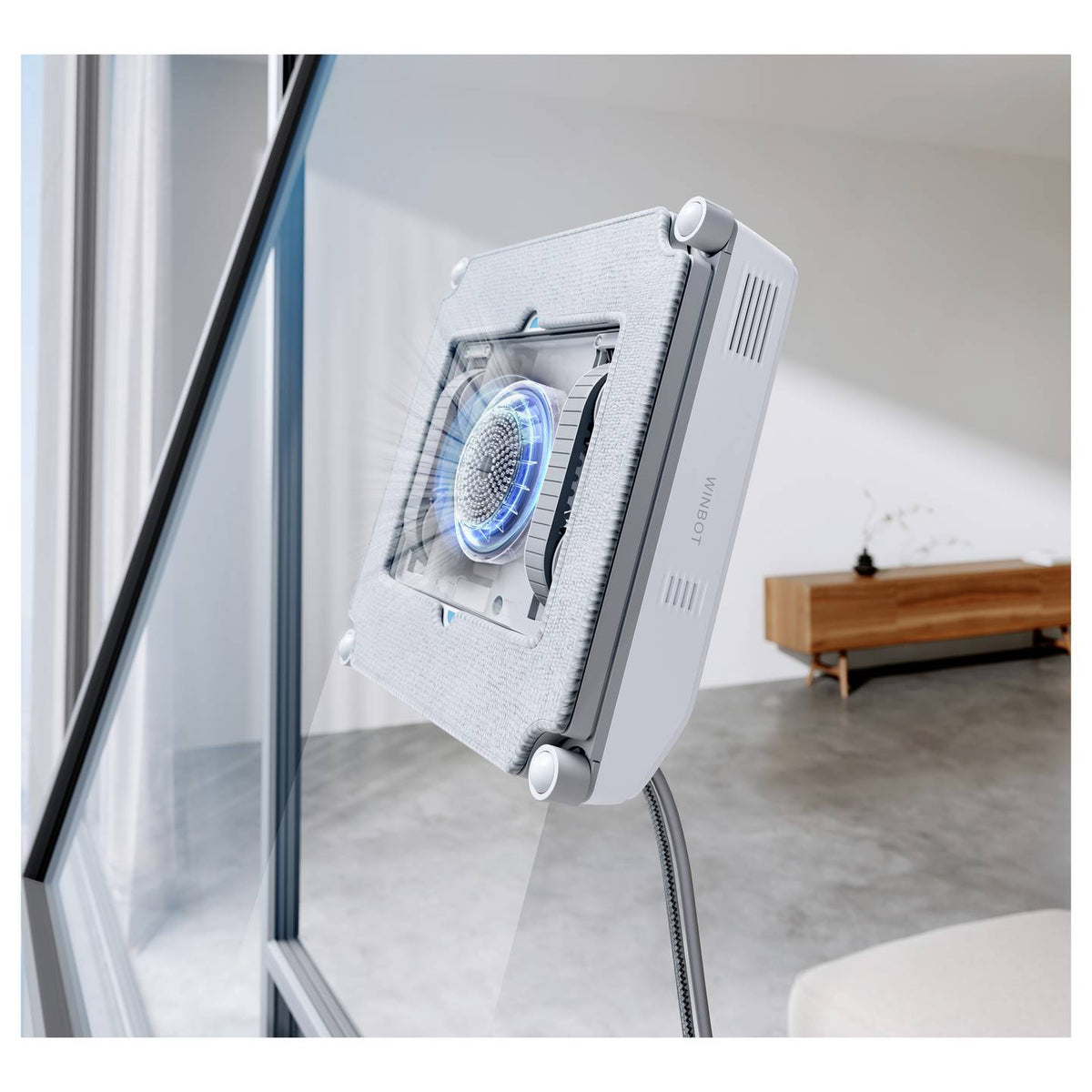 ECOVACS Fensterroboter Fensterputzroboter Winbot MINI grau Reinigung Fenster548 - 6970135035120