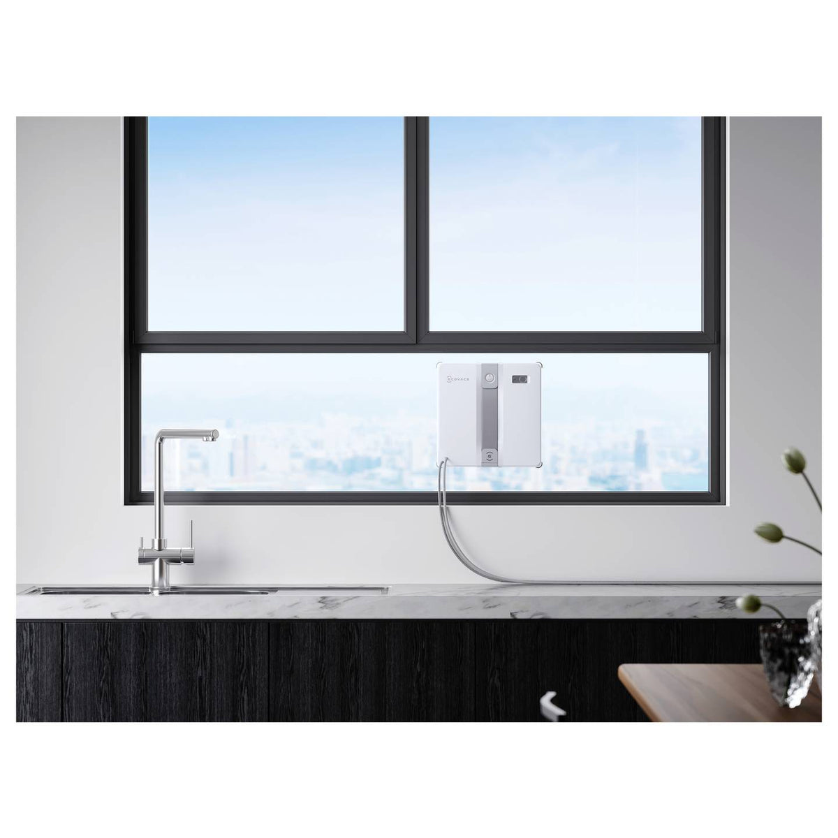 ECOVACS Fensterroboter Fensterputzroboter Winbot MINI grau Reinigung Fenster548 - 6970135035120