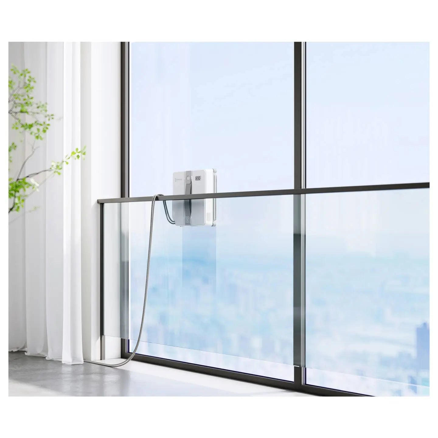 B-Ware Ecovacs Fensterroboter Fensterputzroboter Winbot Mini Grau Reinigung Fenster - 6970135035120