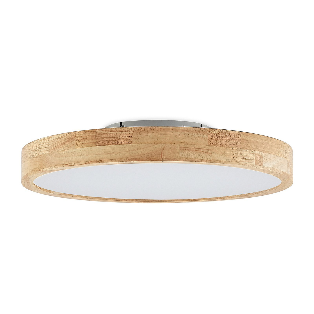 Lindby Lanira Led Deckenlampe Deckenlampe Lampe Leuchte Eichenholz 50cm 29 W433 B-Ware